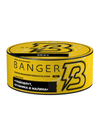 Табак для кальяна Banger Sexy (Грейпфрут, клубника и малина), 25 гр