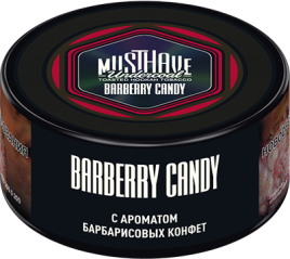 Табак д/кальяна Must Have вкус Barberry Candy, 25 гр