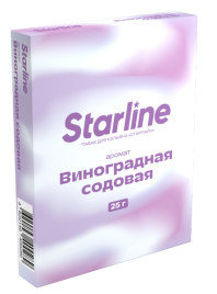 Табак д/кальяна STRALINE вкус Виноградная Содовая, 25 гр