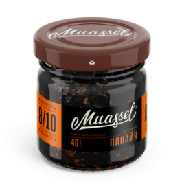Табак для кальяна Muassel Extra Strong 8/10 - Papaya Папайя 40 г