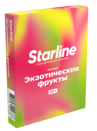 Табак д/кальяна STRALINE вкус Экзотические Фрукты, 25 гр