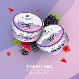 Табак д/кальяна Spectrum Classic вкус Forest Mix, 25 гр