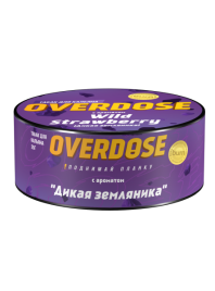 Табак д/кальяна Overdose вкус Wild Strawberry, 25 гр