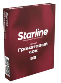 Табак для кальяна STARLINE Гранатовый сок, 25 гр