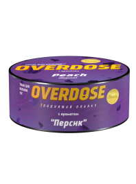 Табак д/кальяна Overdose вкус Peach, 25 гр