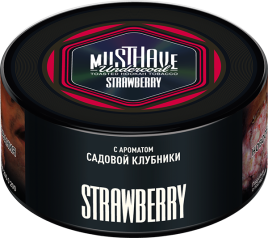 Табак д/кальяна Must Have вкус Strawberry, 125 гр