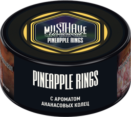 Табак д/кальяна Must Have вкус Pineapple Rings, 25 гр