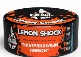 Табак д/кальяна Black Burn вкус Lemon Shock100 гр