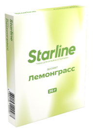Табак д/кальяна STRALINE вкус Лемонграсс, 25 гр