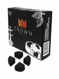 Уголь для кальяна CROWN KALAUD, 112 кусков