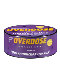 Табак для кальяна Overdose Manila Malina, 25 гр