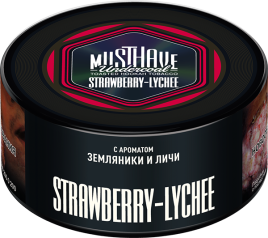Табак д/кальяна Must Have вкус Strawberry Lychee, 125 гр