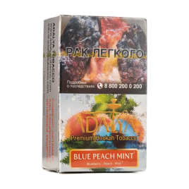Табак для кальяна Adalya Blue Peach Mint, 50 гр