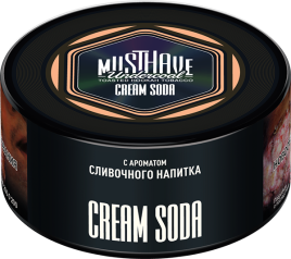 Табак д/кальяна Must Have вкус Cream Soda, 125 гр