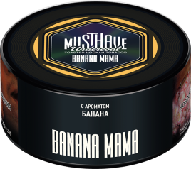 Табак д/кальяна Must Have вкус Banana Mama, 125 гр