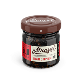 Табак для кальяна Muassel Strong 6/10 - Томат с перцем 40 г
