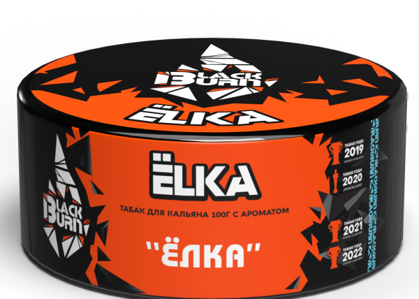Табак д/кальяна Black Burn вкус Elka,100 гр фото 1