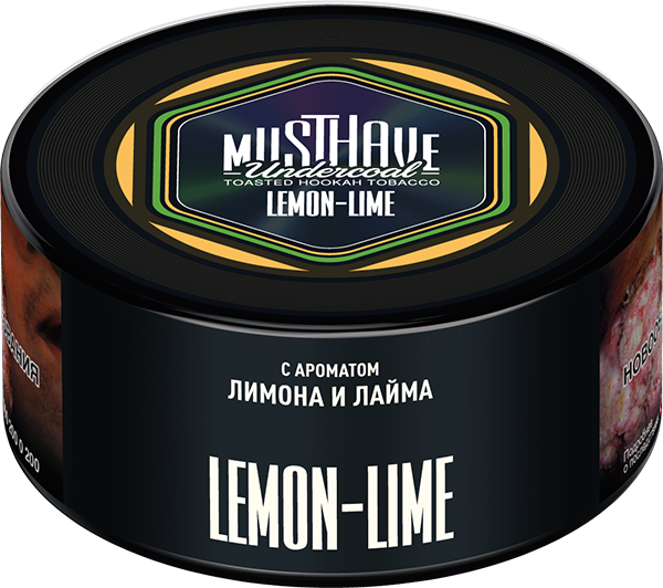 Табак д/кальяна Must Have вкус Lemon Lime, 125 гр фото 1