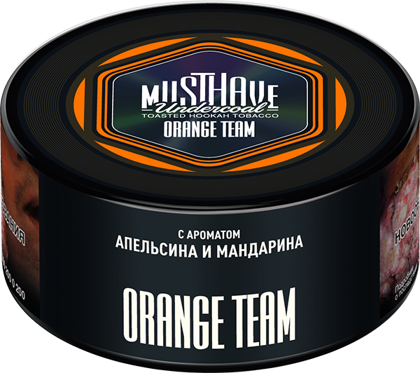 Табак д/кальяна Must Have вкус Orange Team, 125 гр фото 1