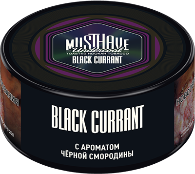 Табак д/кальяна Must Have вкус Black Currunt, 25 гр фото 1