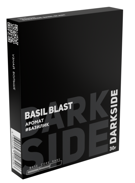Табак д/кальяна DARKSIDE вкус BASIL BLAST (Core), 30 гр фото 1