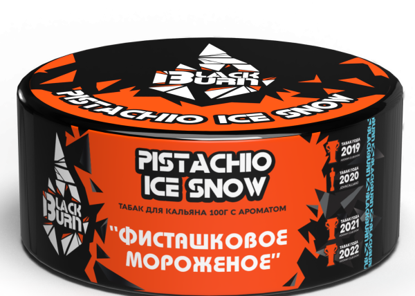 Табак для кальяна BlackBurn PHISTACHIO ICE SNOW, 100 гр фото 1