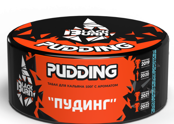 Табак д/кальяна Black Burn вкус Pudding,100 гр фото 1