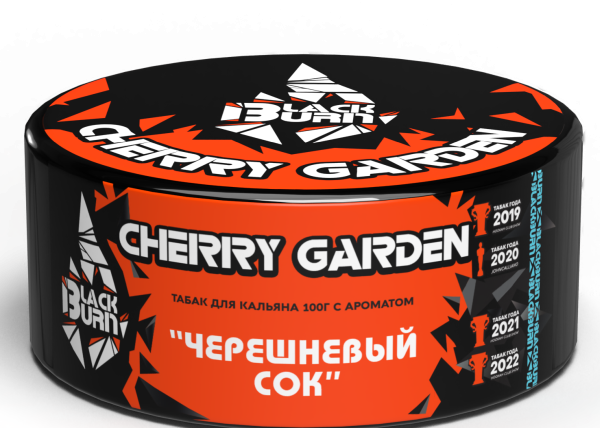 Табак д/кальяна Black Burn вкус Cherry Garden,100 гр фото 1