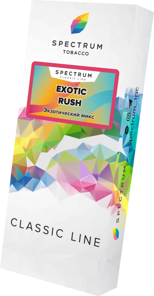 Табак для кальяна Spectrum Classic Exotic Rush, 100 гр фото 1