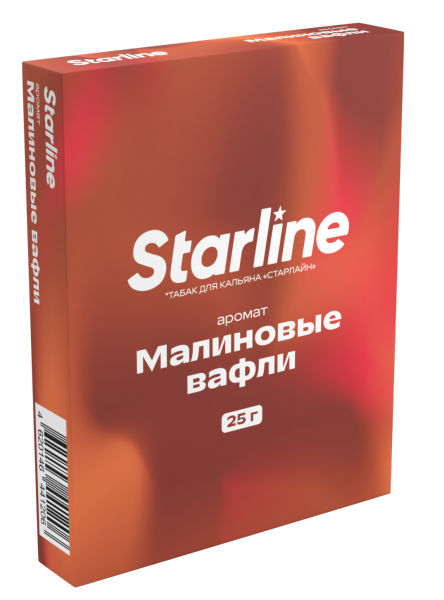 Табак д/кальяна STRALINE вкус Малиновые вафли, 25 г фото 1