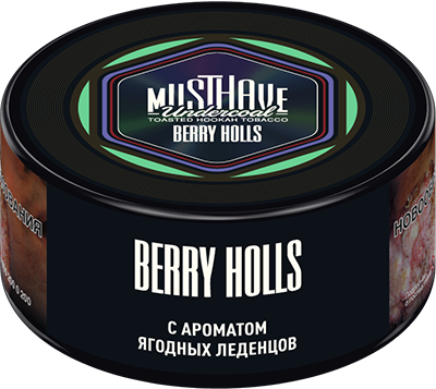 Табак д/кальяна Must Have вкус Berry Holls, 25 гр фото 1
