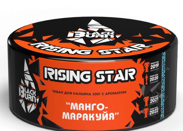 Табак д/кальяна Black Burn вкус Rising Star,100 гр фото 1