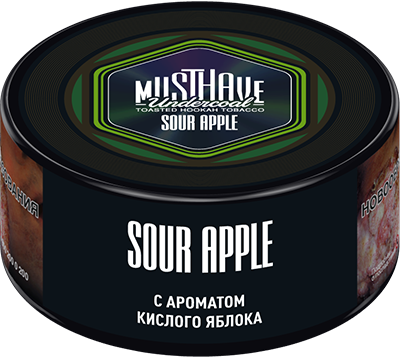 Табак д/кальяна Must Have вкус Sour Apple, 25 гр фото 1