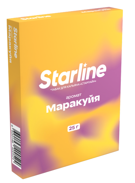Табак для кальяна STARLINE Маракуйя, 25 гр фото 1
