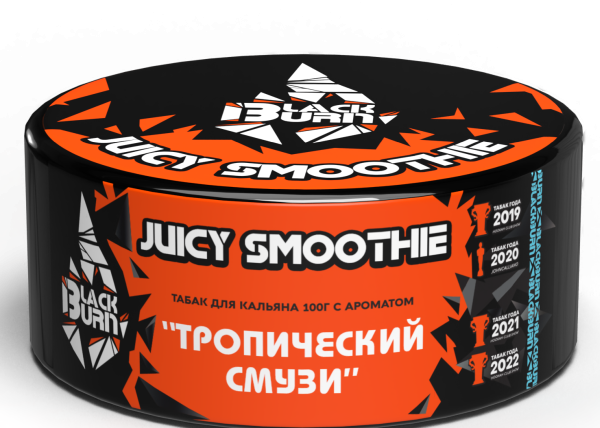 Табак д/кальяна Black Burn вкус Juicy Smoothie,100 гр фото 1