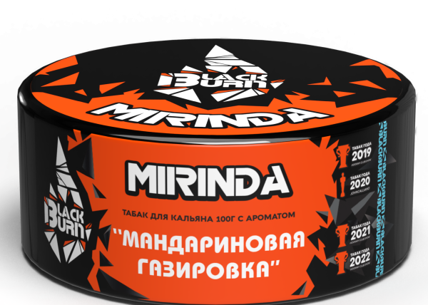 Табак д/кальяна Black Burn вкус Mirinda,100 гр фото 1