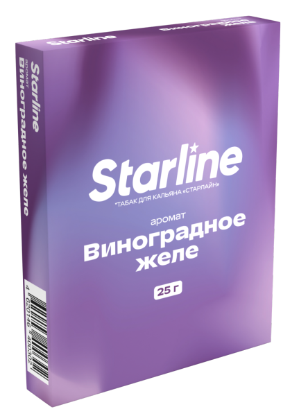 Табак д/кальяна STRALINE вкус Виноградное Желе, 25 гр фото 1