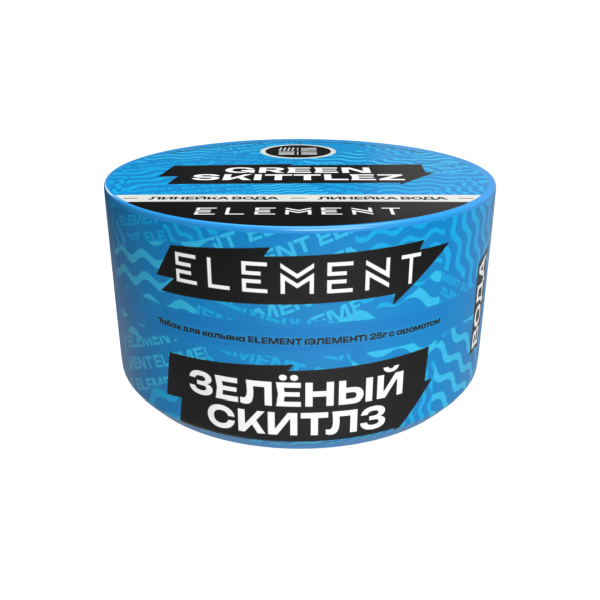 Табак д/кальяна Element Вода вкус Green skitlz, 25 гр фото 2