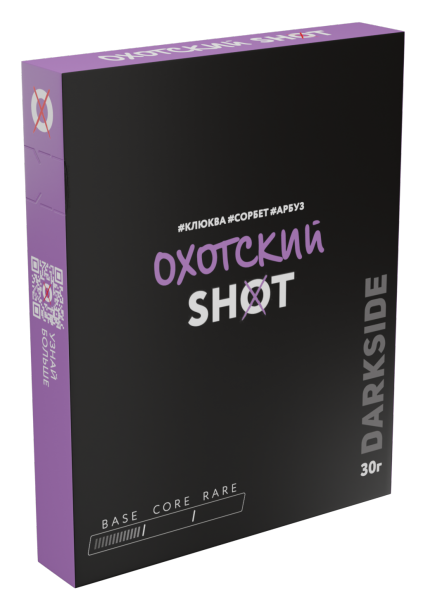 Табак д/кальяна Darkside Shot вкус Охотский шейк, 30 г фото 1