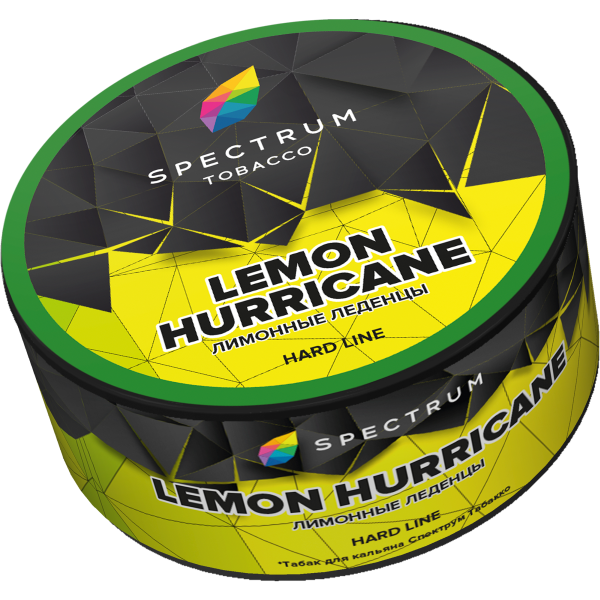 Табак для кальяна Spectrum Hard Lemon Hurricane, 25 гр фото 2