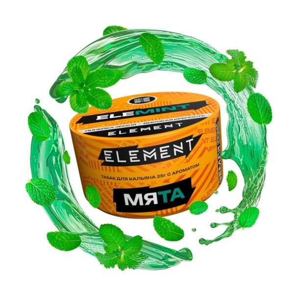 Табак д/кальяна Element Земля вкус Mint, 25 гр фото 1