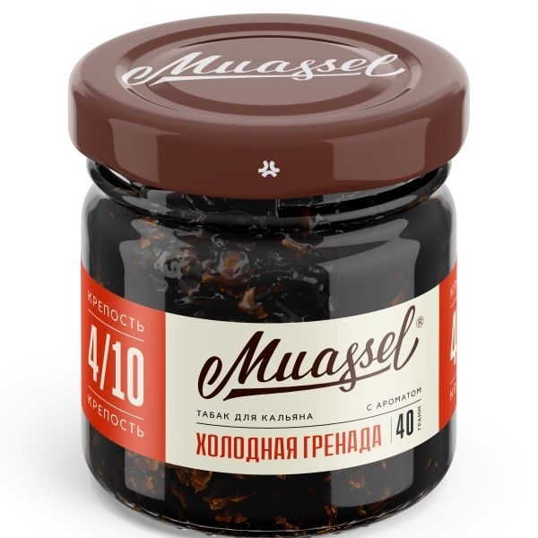 Табак для кальяна Muassel 4/10 - Cold Grenada Холодная гренада 40 г фото 1