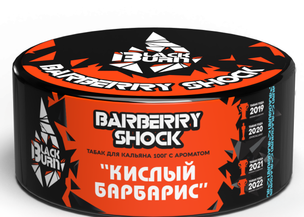 Табак д/кальяна Black Burn вкус Barberry Shock,100 гр фото 1