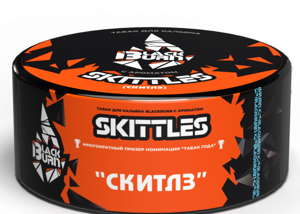 Табак д/кальяна Black Burn вкус Skittles, 100 гр фото 1