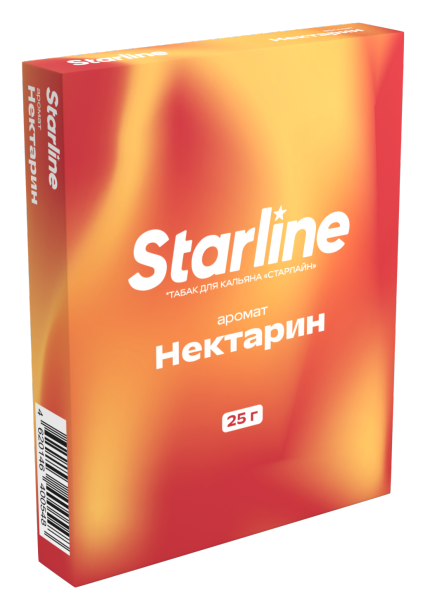 Табак д/кальяна STRALINE вкус Нектарин, 25 гр фото 1