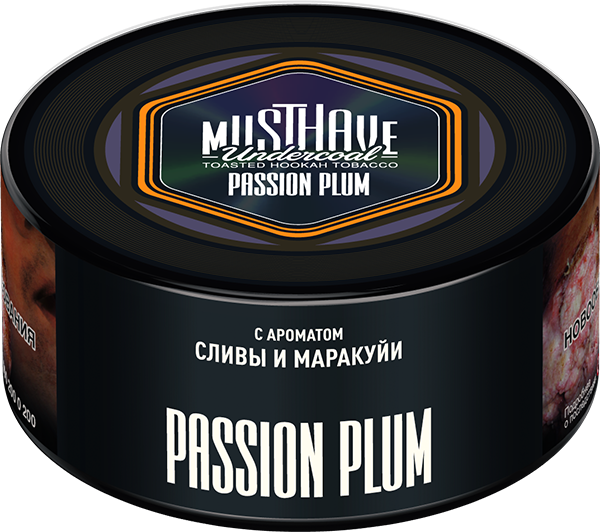 Табак для кальяна Must Have Passion Plum, 125 гр фото 1