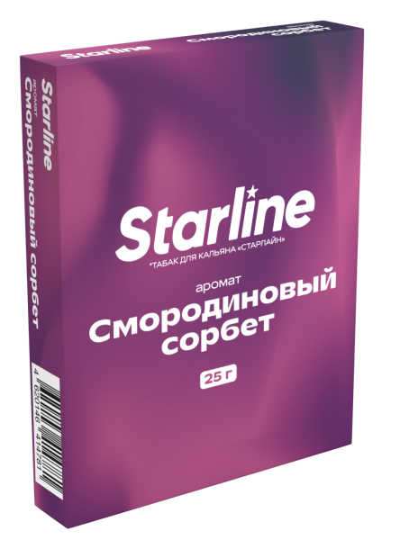 Табак д/кальяна STRALINE вкус Смородиновый сорбет, 25 гр фото 1