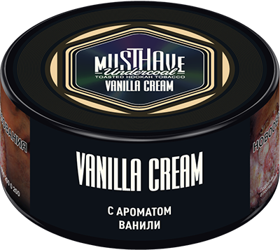 Табак д/кальяна Must Have вкус Vanilla Cream, 25 гр фото 1