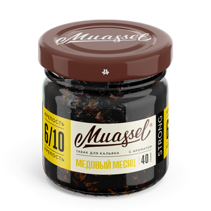 Табак для кальяна Muassel Strong 6/10 - Honey Moon Медовый месяц 40 г фото 1