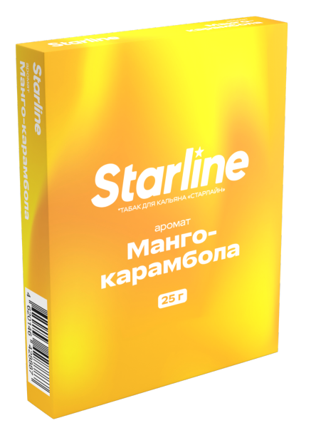 Табак д/кальяна STRALINE вкус Манго Карамбола, 25 гр фото 1